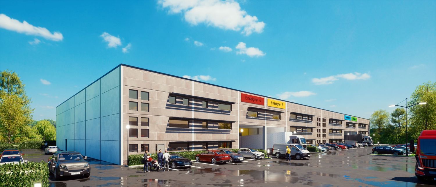 Bureaux neufs climatisés de 500 m², Moissy-Cramayel
